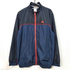 USED品 adidas メンズ ウインドブレーカー Lサイズ ...