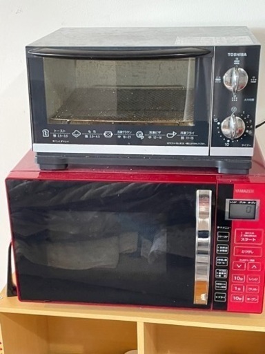 トースター・電子レンジ・炊飯器