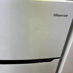 ハイセンス冷蔵庫 120L 2020年製
