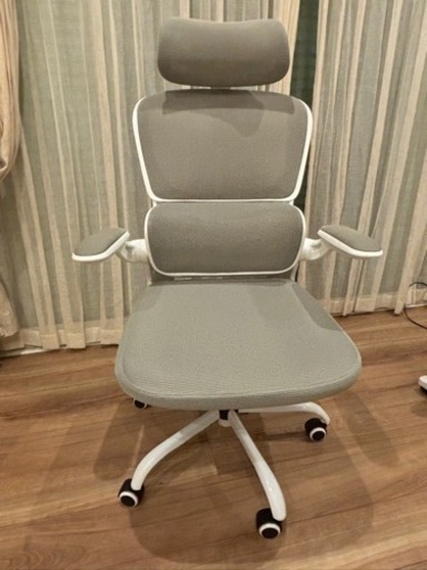 【美品】Razzor オフィスチェア 椅子　RZ2202H-Light Gray