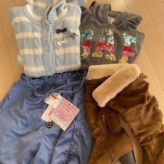 【1000→800円値下げ】女の子服とブーツ