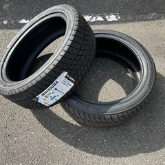 値下げしました！】新品未使用DAVANTIスタッドレスタイヤ2本 - タイヤ  