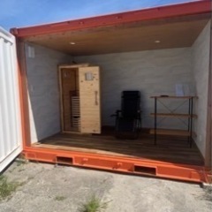 コンテナ　12ft （サウナ付） コンテナ 12ft （サウナ付）