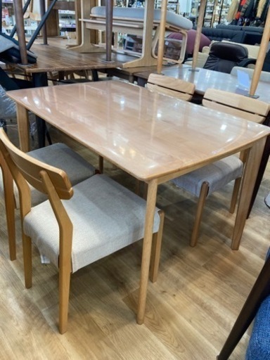 トレファク高槻店】取りに来られる方限定！ダイニング3点セットのご