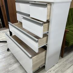 ★【ニトリ】4段チェスト　タンス　スリムでコンパクト収納　💳自社配送時🌟代引き可💳※現金、クレジット、スマホ決済対応※