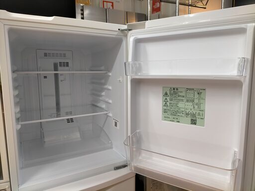 k386 冷蔵庫 冷凍庫 パナソニック NR-B14FW-W 138L 2021年製 送料A 札幌 プラクラ南9条店 - 冷蔵庫
