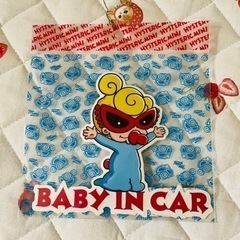 ヒスミニ　BABY IN CAR ステッカー