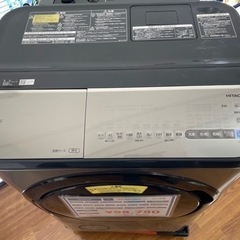 HITACHI ドラム式洗濯機　BD-NX120CL 洗濯12kg／乾燥6kg 2019年製