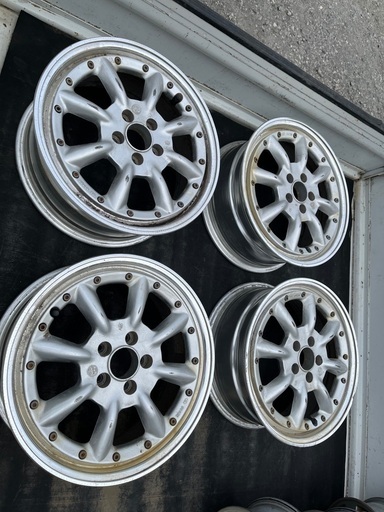 引き取りのみワタナベ16インチ5穴100アルミホイール (ゆう) 鹿児島の  