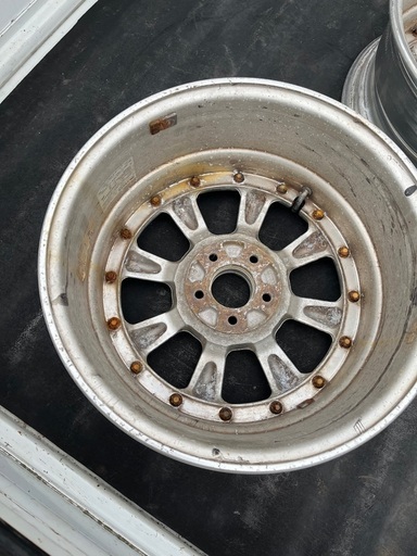 引き取りのみワタナベ16インチ5穴100アルミホイール (ゆう) 鹿児島の  