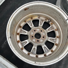 引き取りのみ　ワタナベ　16インチ5穴100　アルミホイール
