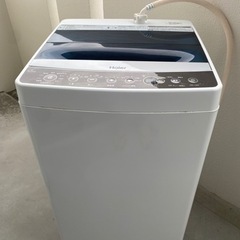 【急募】 Haier 洗濯機JW-C55A／2018年製／5.5kg