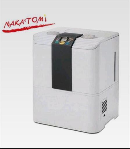 ［お値段交渉可］ナカトミ スチームファン式加湿器 ホワイト SFH-12 新品未開封