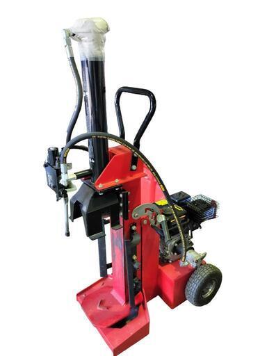 ジ0109-18】薪割り機 薪割機 ログスプリッター エンジン式 破砕力 12t