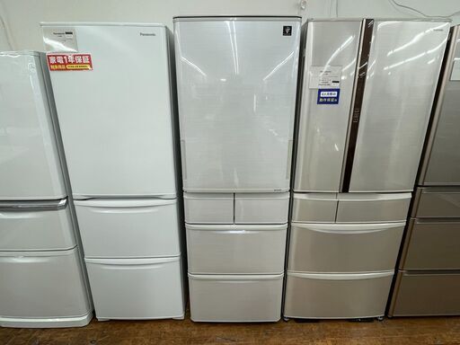 SHARP　SJ-P411D-H 5ドア冷蔵庫のご紹介！【トレファク入間24-01】