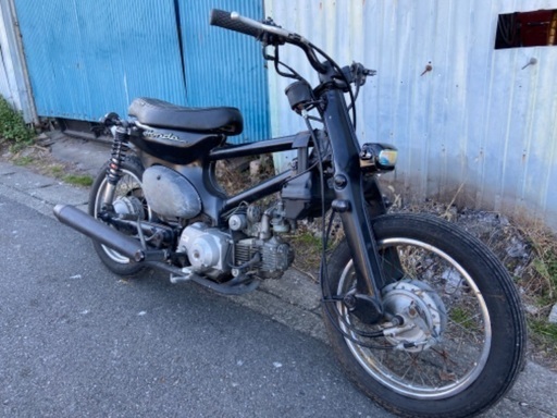 ホンダリトルカブ　カスタム途中現状