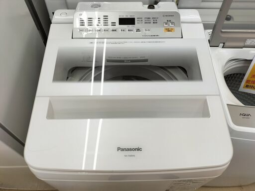 Panasonic 8K洗濯機 NA-FA80H6  2018年製　IK-410