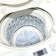 10/7【家具・家電複数購入で割引可】シャープ/SHARP 洗濯機 ES-GE5E-W 2021年製 5キロ