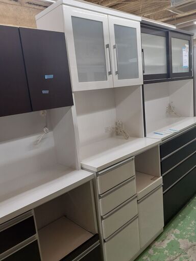【ドリーム川西店】中古家具/現品限り/ニトリ/2枚扉オープンボード【御来店限定】