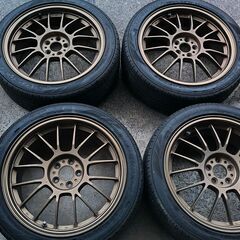 売ります☆ RAYS ボルクレーシング SE37 PCD100-5穴 5H 18インチ 7.5J 