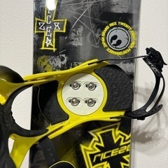 【2点セット】スノボー 板 14-15 RICE28 / RT9 GTS 147cm