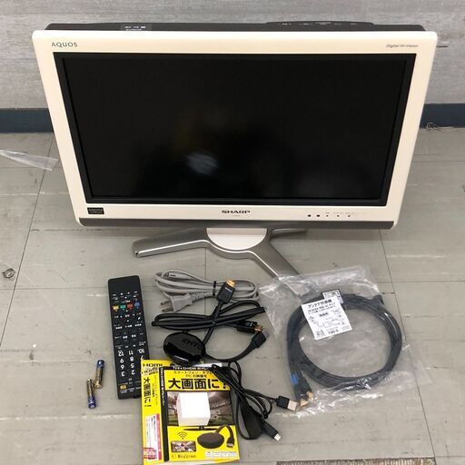 SHARP シャープ AQUOS 20V型 液晶テレビLC-20D30 2008年製 (revathis) 前後のテレビ《液晶テレビ》の中古 ...