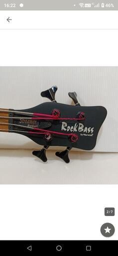 美品　streamer black hawk rock BASS warwick ロックベース（11.17）