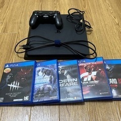 【PS4】本体+備品+ゲームソフト