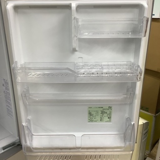 AQUA アクア 冷蔵庫 AQR-271D 2015年製 272L - 冷蔵庫 