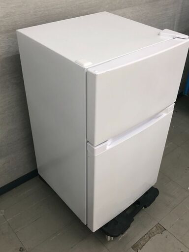 IRIS OHYAMA アイリスオーヤマ 87L 2ドア 冷凍冷蔵庫 PRC-B092D-W 2020年製