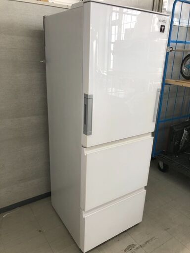 SHARP シャープ 356L 3ドア 冷凍冷蔵庫 SJ-GW36E-W 2019年製