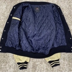 VAN ヴァン JAC　スタジャン スタジアムジャンパー ジャケット 袖革