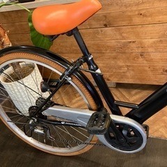 【新春SALE！チェーン新品！】6段変速　26インチ自転車　ブラック 新春SALE！チェーン新品！】6段変速 26インチ自転車 ブラック