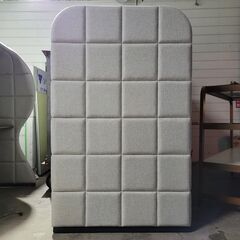 DRAFT COOM 防音 1人用ブース デスク 机  ダウンライト 音遮断 サイズW1000 x D900 x H1600 x DH700mm 85kg 残3 菊TK