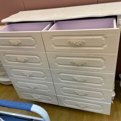 ヨーロッパスタイル 10段 チェスト 幅120cm奥行40cm高さ108cm 説明欄必読
