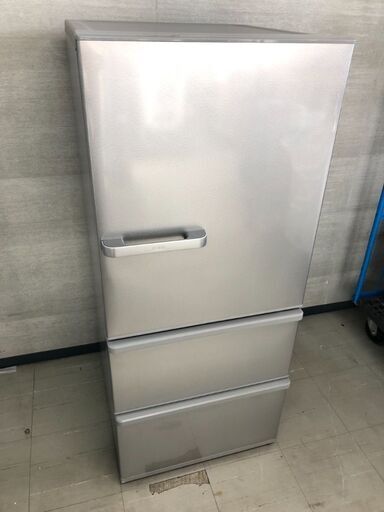 AQUA アクア 272L 3ドア 冷凍冷蔵庫 AQR-27K(S) 2021年製