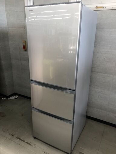 東芝 3ドア冷蔵庫 363L GR-S36S 2020年製