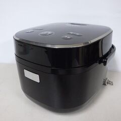 2018年製 シャープ SHARP マイコン炊飯器 黒厚釜 3合...