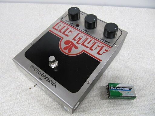 入荷！超美品！Electro Harmonix エフェクター Big Muff　【楽器高価買取アールワン田川】
