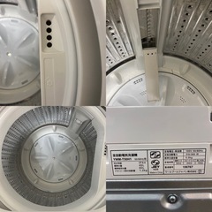 I371 🌈 2021の美品♪ YAMADA 洗濯機 （5.0㎏） ⭐ 動作確認済 ⭐ クリーニング済