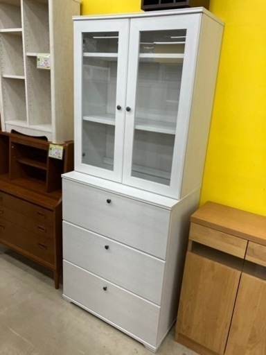 IKEAホワイトカラー書棚　379