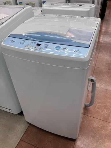 オススメ品7kg洗濯機 AQUA アクアAQW-H73 2020年式1325