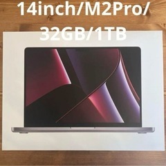 【ネット決済・配送可】MacBookPro 14インチ M2pr...