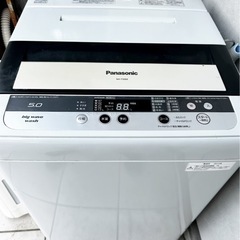 (無料) Panasonic 5kg 洗濯機 難あり