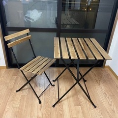 IKEA ガーデン チェア ＆ テーブル セット テルノー TARNO