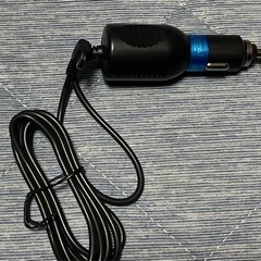 ケーブル、シガーto USBミニBオス　120cm