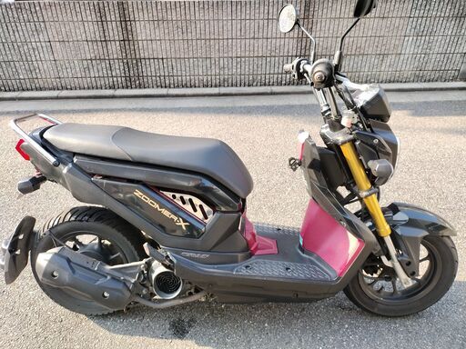 まだ残っています。ＺＯＯＭＥＲ－Ｘ　ズーマーＸ　ＪＦ３８　タイホンダ　コンビブレーキ、カスタム車、中古　自賠責付