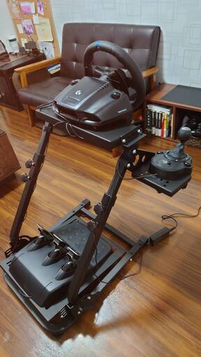 【たためる＆シフトつき！】レーシングホイールスタンド＆ロジクールG923 セット