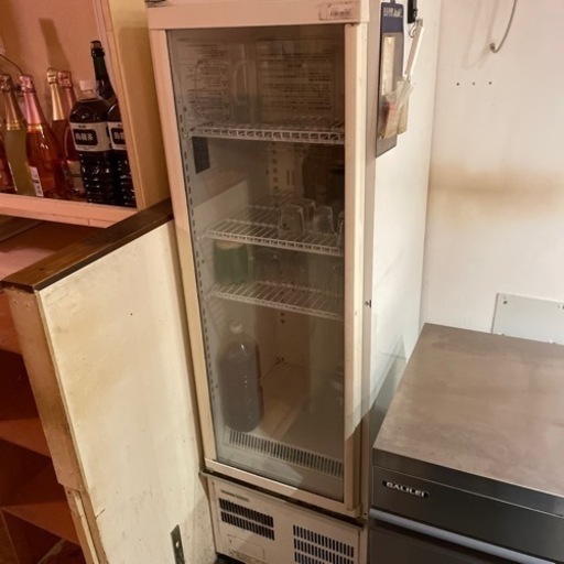 冷蔵ショーケース　Panasonic 清掃済み