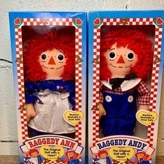 RAGGEDY ANDY RAGGEDY ANNペア